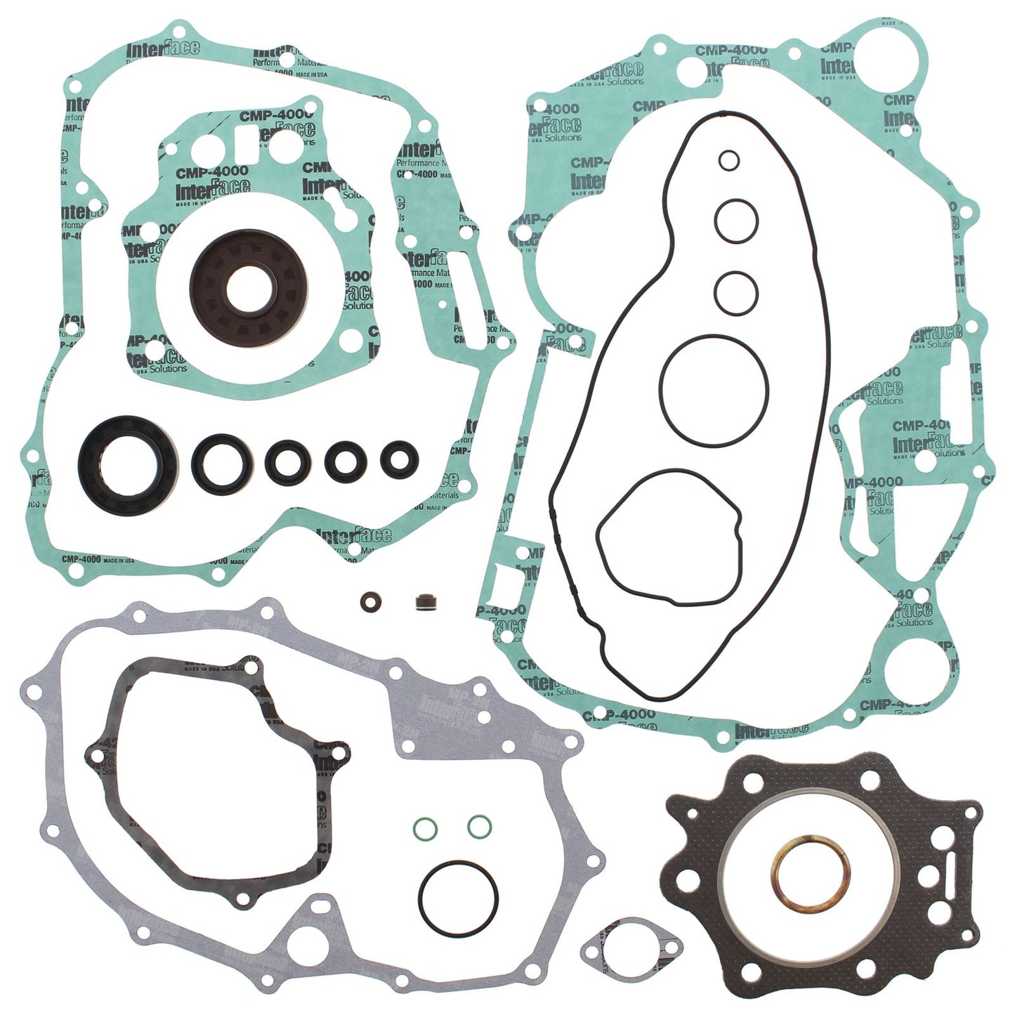 QuadBoss Gasket Set with Oil Seal for Honda TRX450 811859_115344