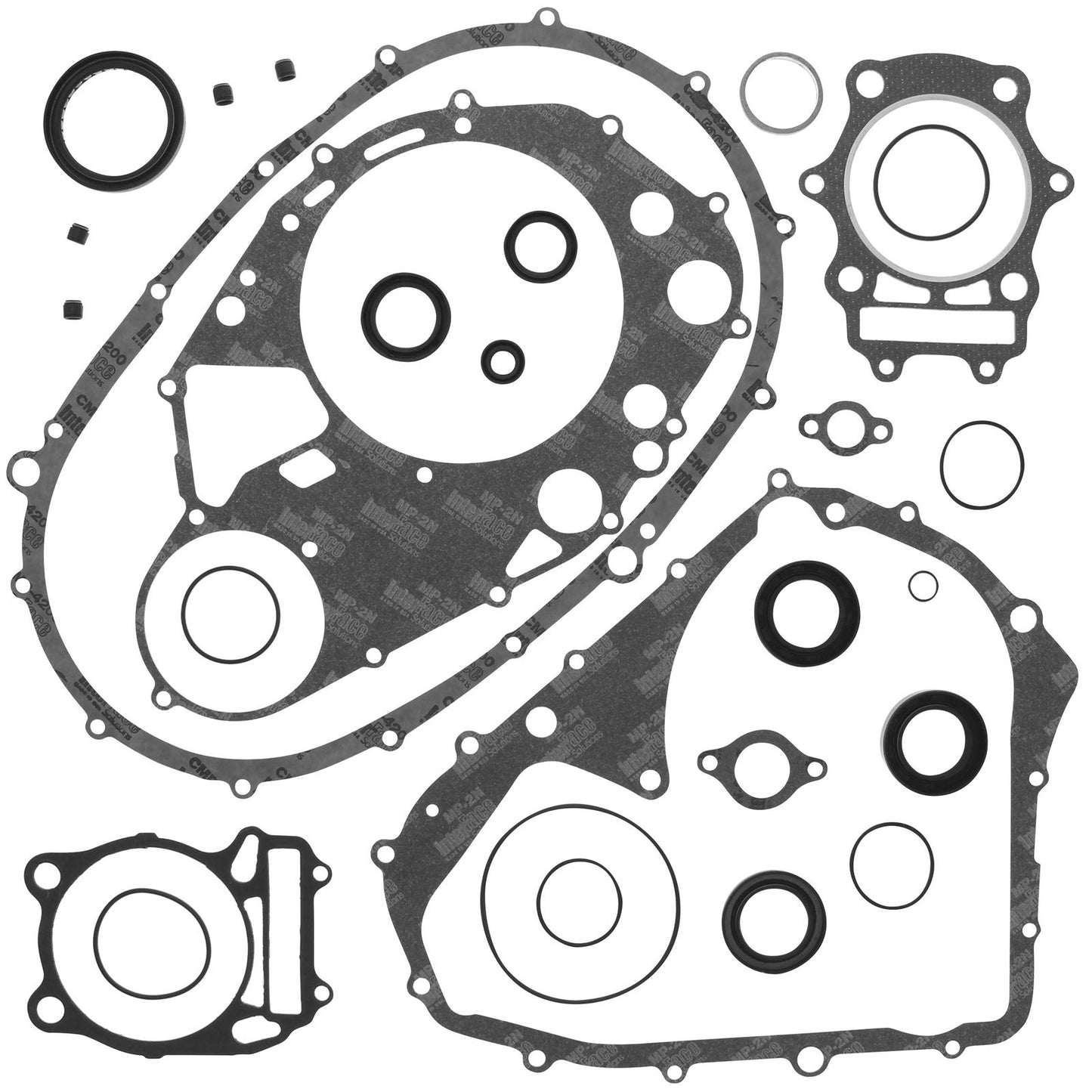 QuadBoss Complete Gasket Set with Oil Seals for Suzuki/Arctic Cat 811870_115350