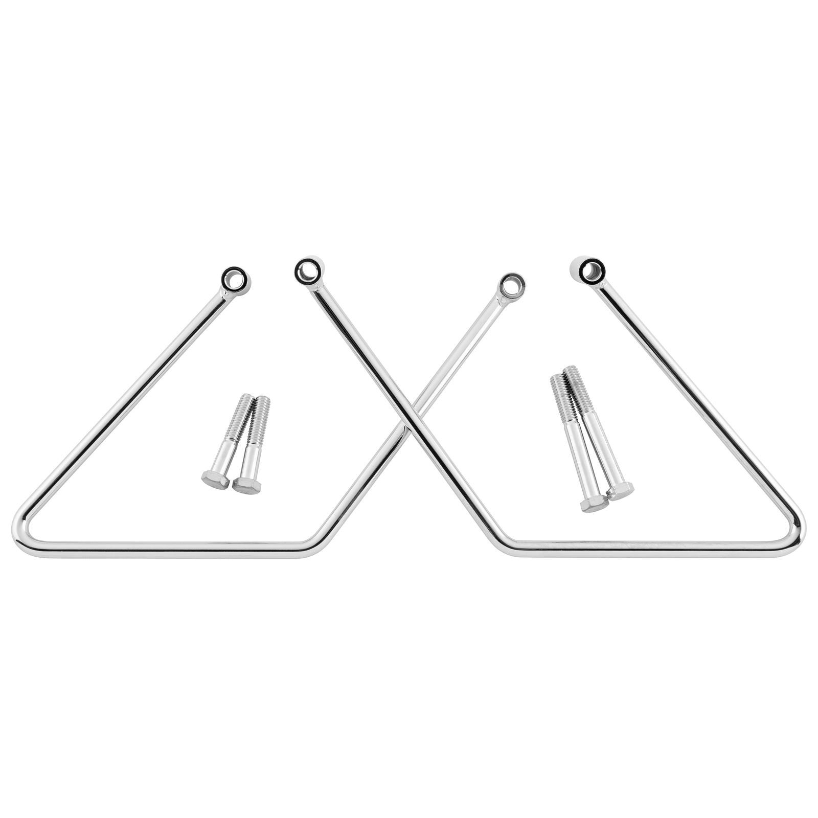 Biker's Choice Saddlebag Support - Chrome 302258_115434