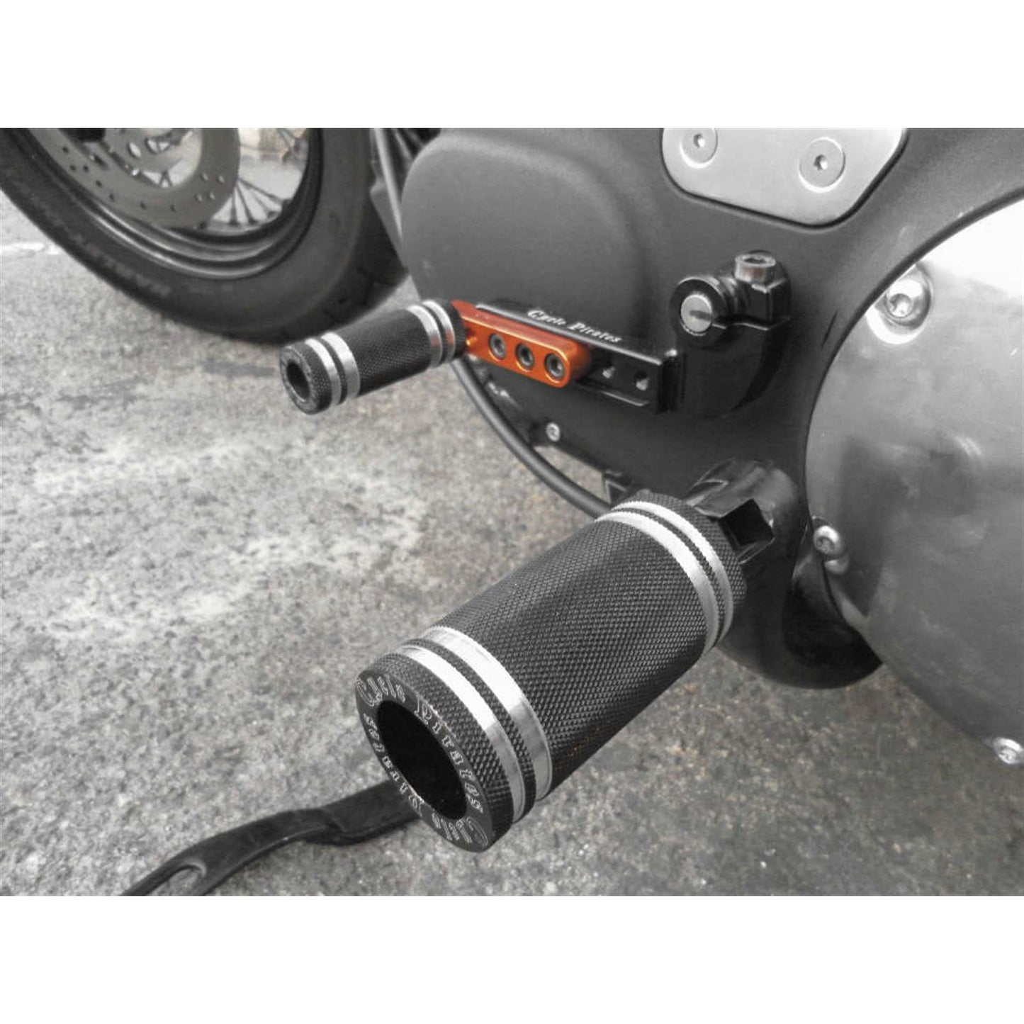 Cycle Pirates CP 3-Bolt Shift/Brake Slider - Orange [MPN: HDSP-O]_116092