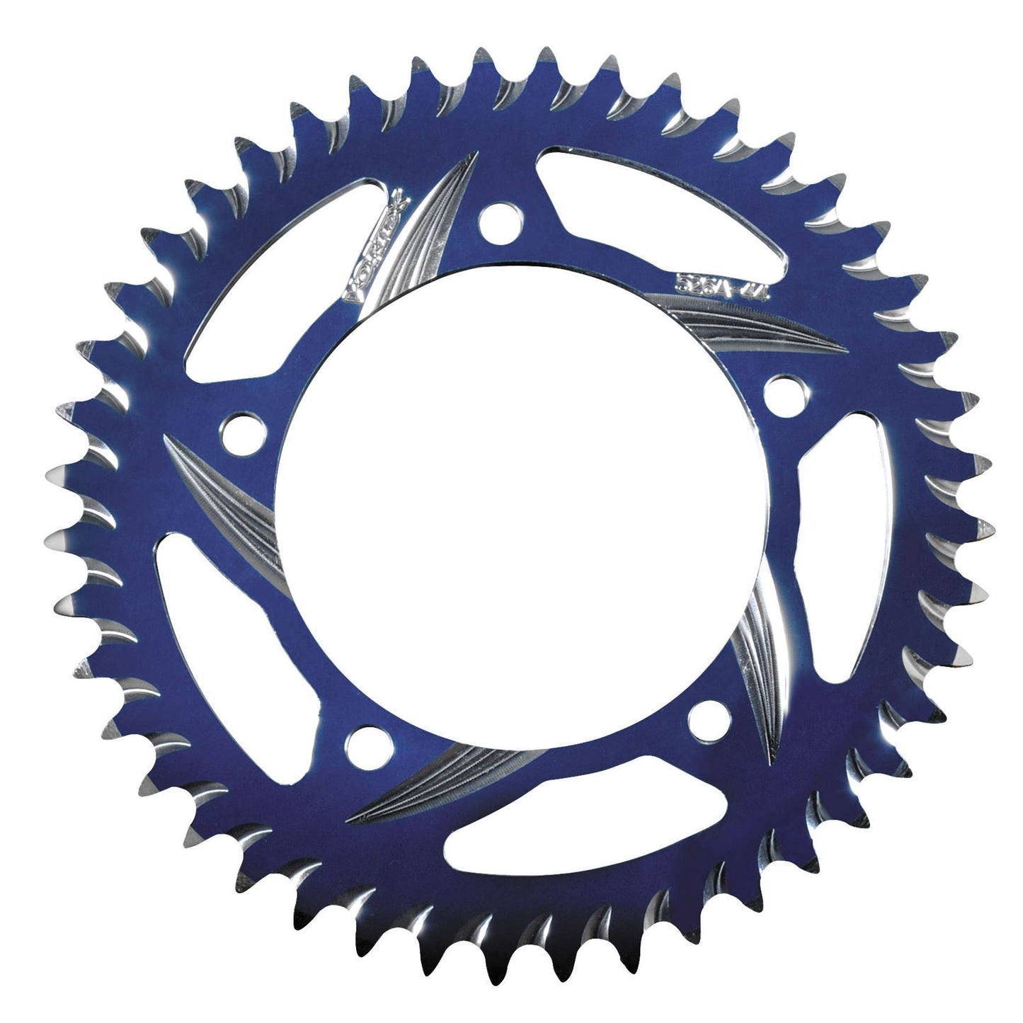 Vortex CAT5 Rear Aluminum Sprocket Blue - 520 - 43-Tooth 526AZB-43_116253