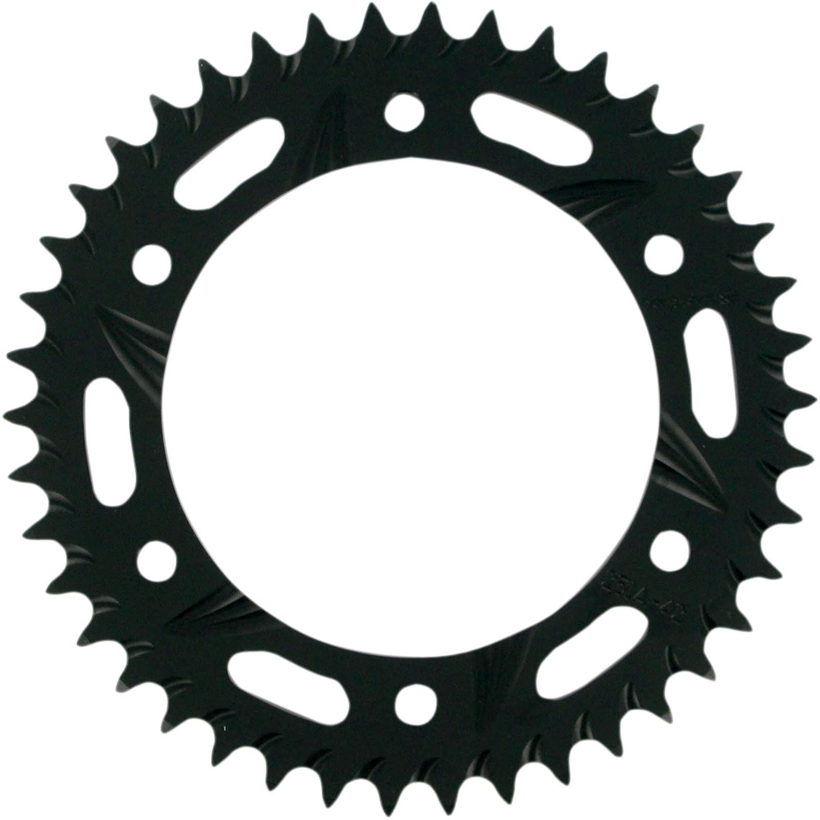 Vortex Steel Rear Sprocket Black - 520 - 43-Tooth 251AS-43_492263