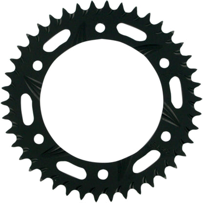 Vortex Steel Rear Sprocket Black - 520 - 43-Tooth 251AS-43_492263