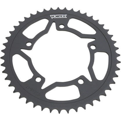 Vortex Steel Rear Sprocket Black - 520 - 47-Tooth 526AS-47_492307