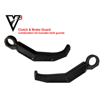 Vortex Brake/Clutch Lever Guard Set Black [MPN: BCG101]_1848219