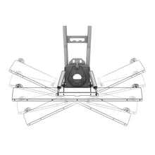 KFI Plow Base/Push Tube - ATV Mid-Mount 105000_116321