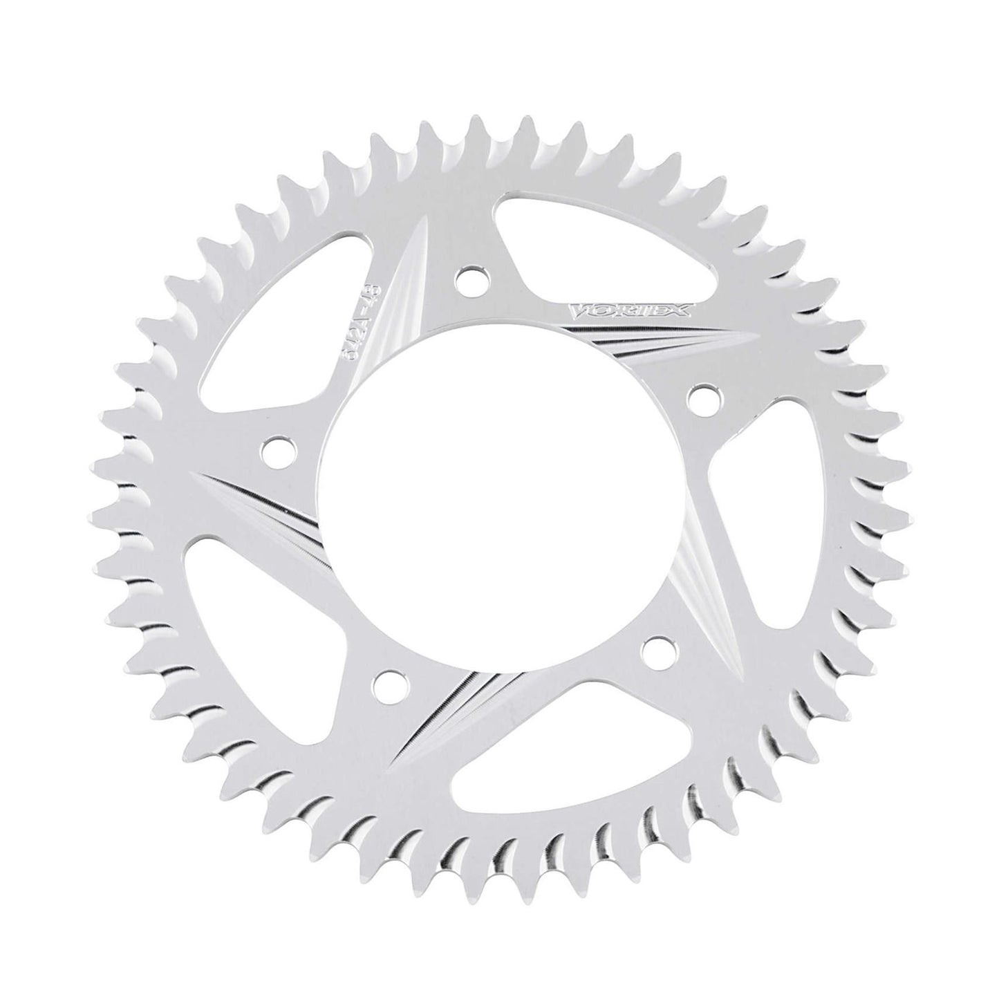 Vortex Standard Rear Aluminum Sprocket Silver - 530 - 45-Tooth 527-45_116383