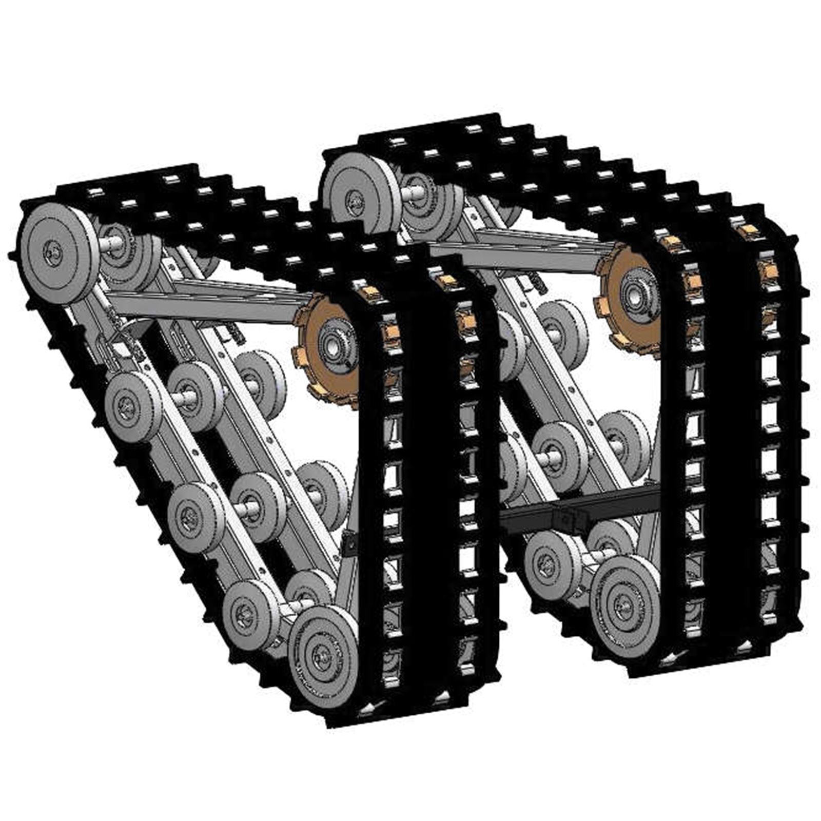 KFI ATV Plow Tube Track Extension  105430_116482