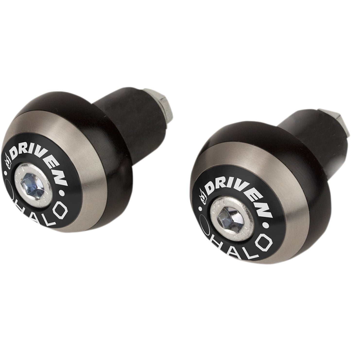 Driven Halo Bar End - Black  DHBEW-BK_374361