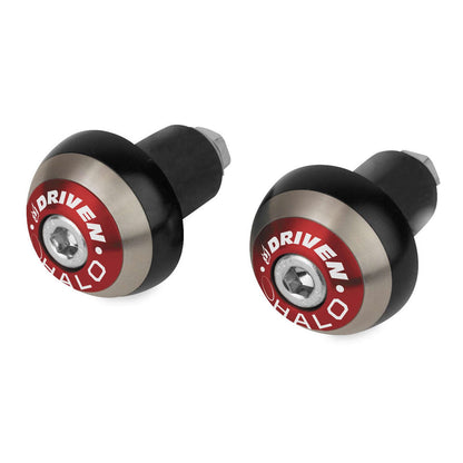 Driven Halo Bar End - Red  DHBEW-RD_116588
