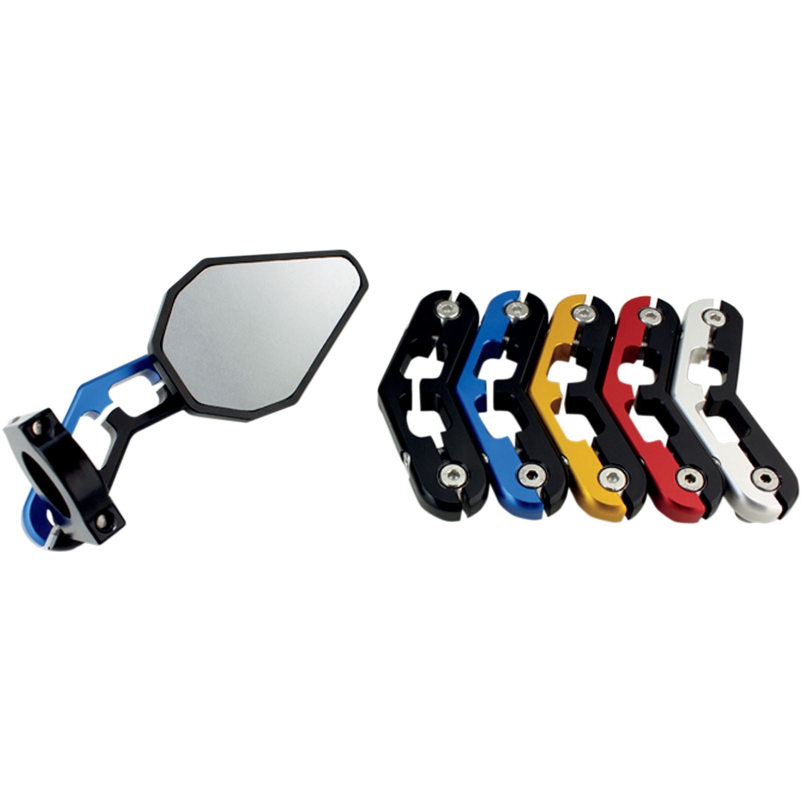 Driven D-Axis Bar-End Mirror - Blue DXM-BL_374368