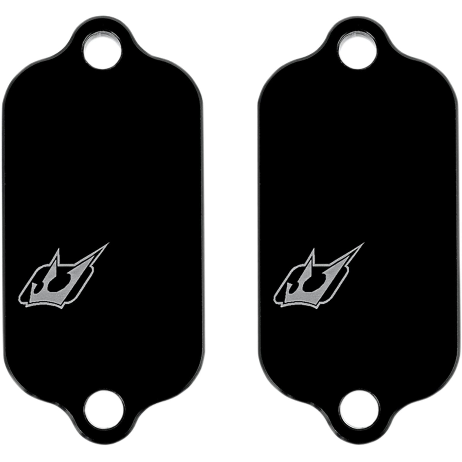 Driven Block Off Plate - For Suzuki - Black DSBLOCK-17_374468
