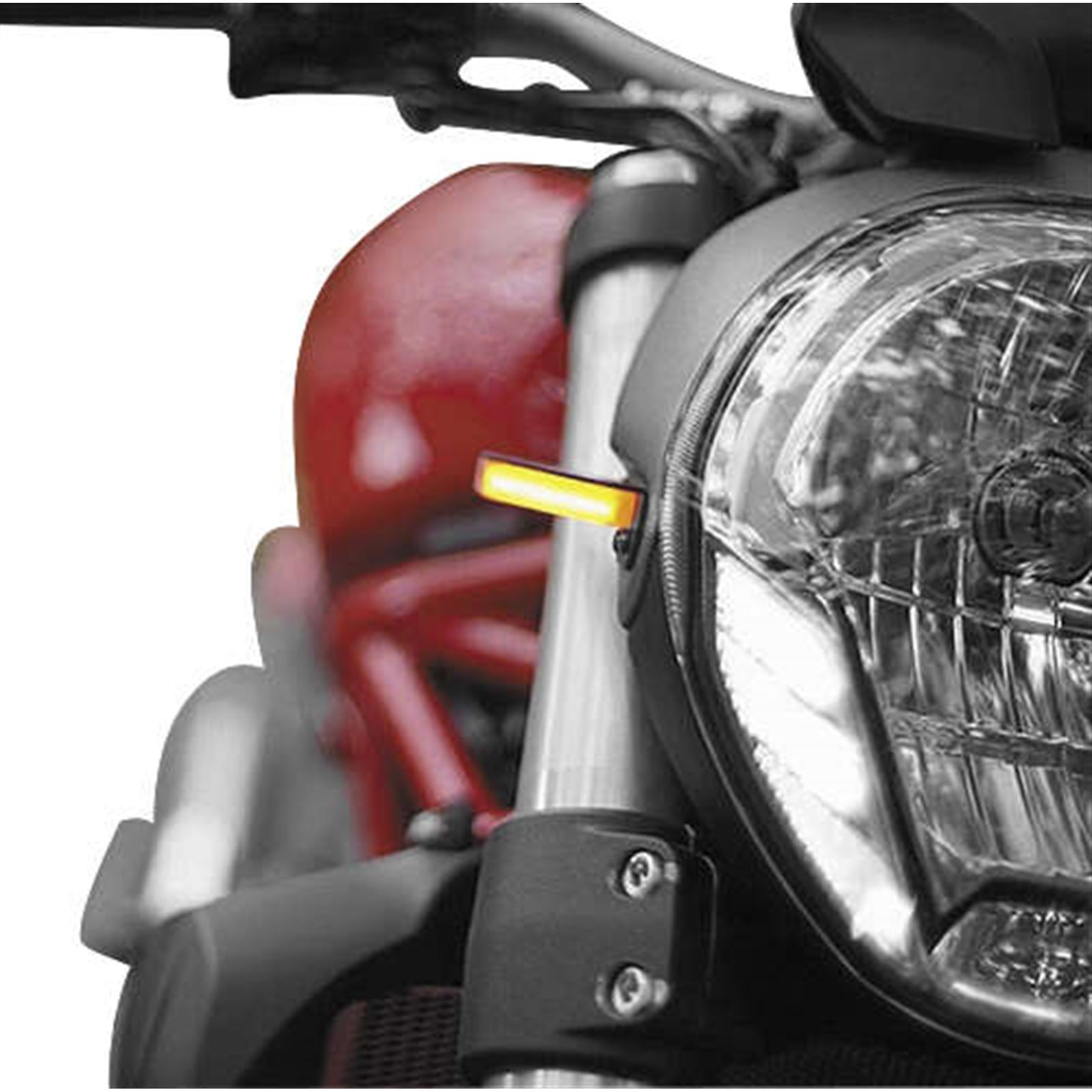 New Rage Cycle Front Turn Signals - Black for 14-16 Ducati Monster 1200 [MPN: 1200-FS]_116793