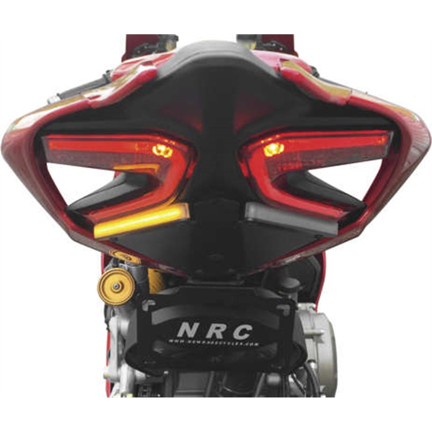 New Rage Cycle Fender Eliminator Kit - Black for 16-19 Ducati 959 Panigale [MPN: 959-FE]_116796
