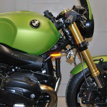 New Rage Cycle Front Turn Signals - Black for 14+ BMW R Nine T [MPN: R9T-FB]_1462103