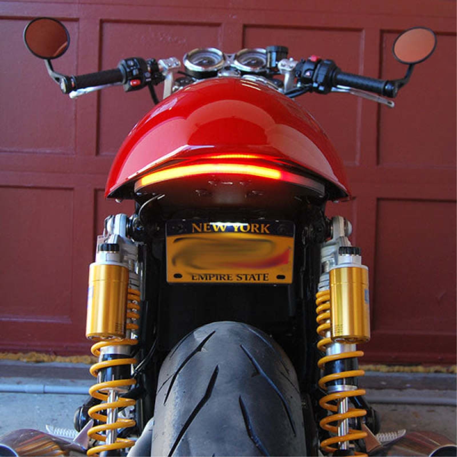 New Rage Cycle Fender Eliminator Kit Tucked for 16+ Triumph Thruxton/R 1200  [MPN: THRUXTON16-FR-T]_1462232