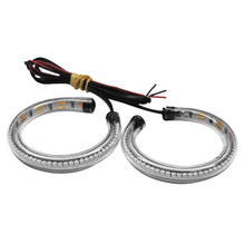 New Rage Cycle Rage 360 LED Turn Signals - Front, Clear, 37mm [MPN: RAGE-360-37]_116804
