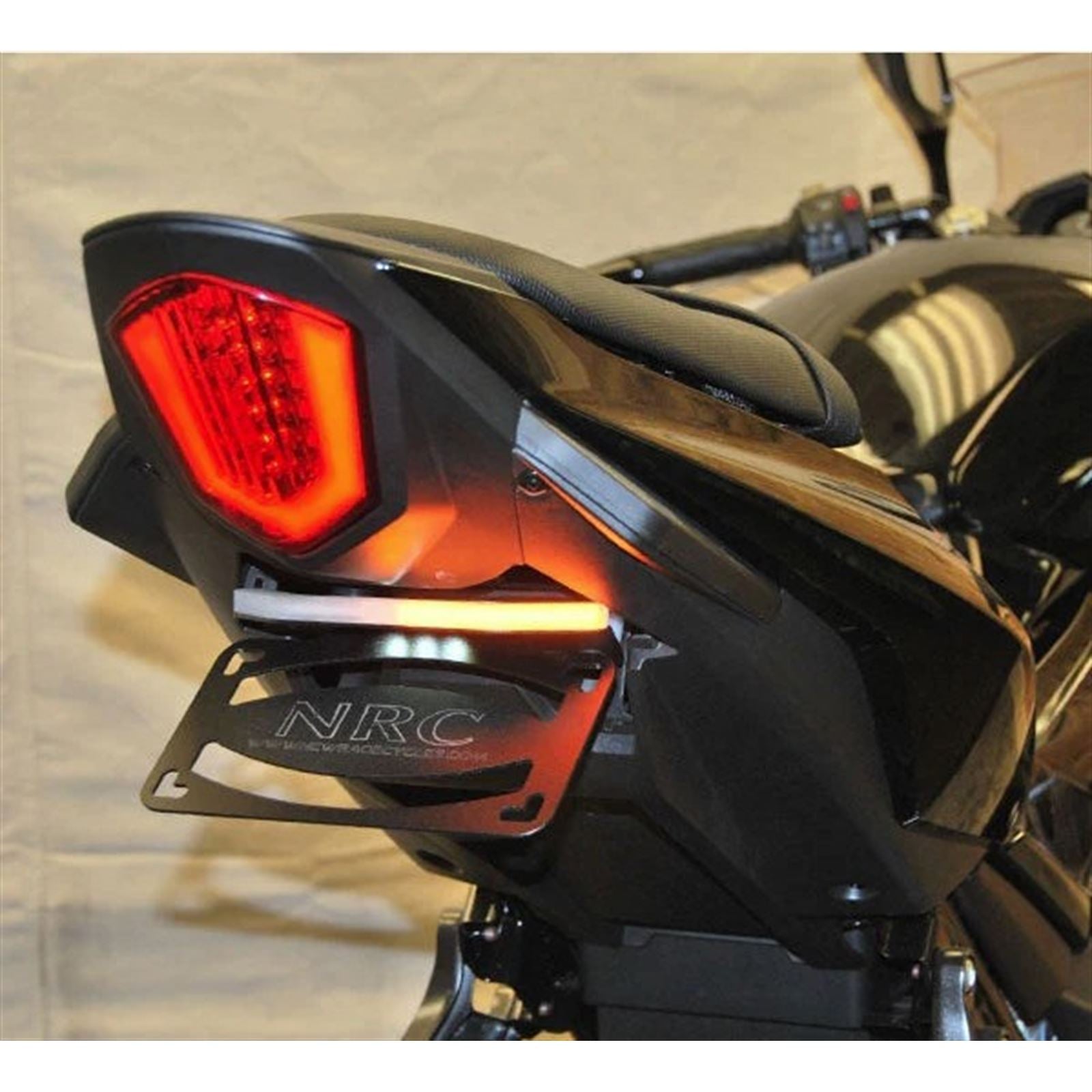 New Rage Cycle Fender Eliminator Kit - Black for 17+ Suzuki GSX-250R [MPN: GSX250R-FE]_1781486