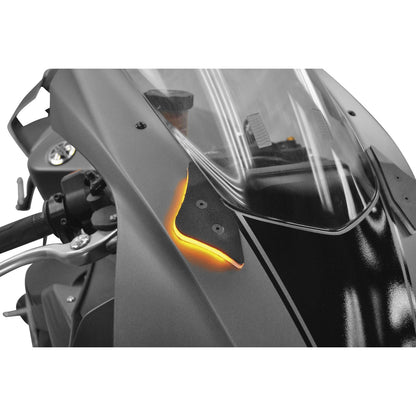 New Rage Cycle Mirror Block Off Turn Signals - For Yamaha YZF-R1  [MPN: R1-MBO]_116825