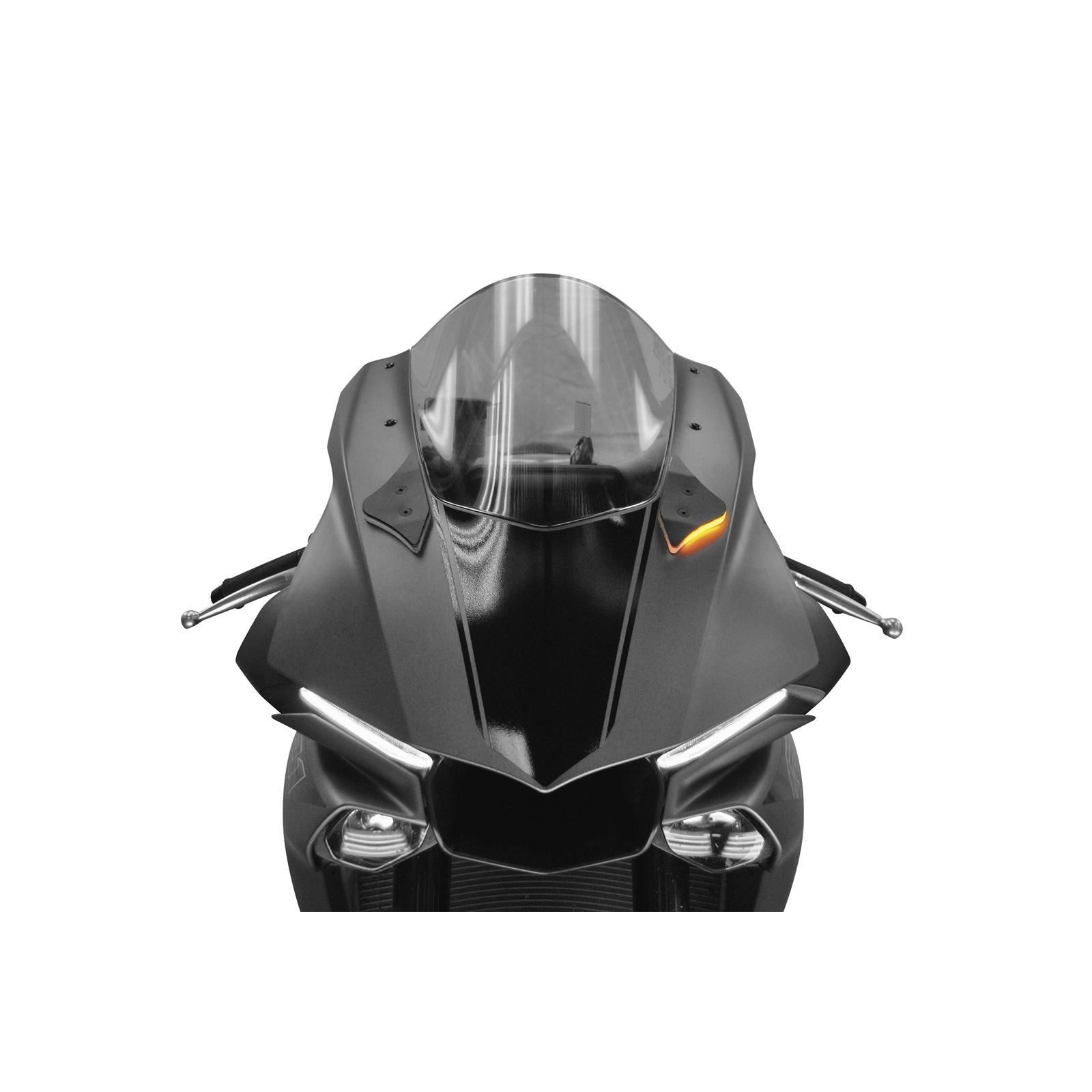 New Rage Cycle Mirror Block Off Turn Signals - For Yamaha YZF-R1  [MPN: R1-MBO]_116827