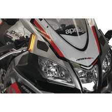 New Rage Cycle Front Turn Signals - Black for 09-20 Aprilia RSV4 [MPN: RSV4-FB]_116845