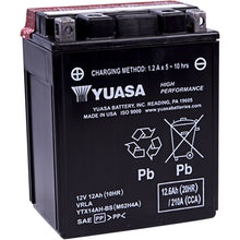 Yuasa AGM Battery - 12V - 12ah - YTX14AH-BS .66 Liter YUAM62H4A_501535