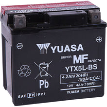 Yuasa AGM Battery - 12V - 4ah - YTX5L-BS .24 Liter YUAM32X5B_501551