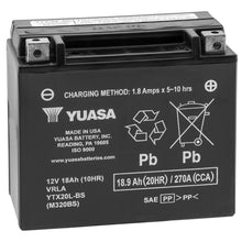 Yuasa AGM Maintenance-Free VRLA Battery - 12V - 18ah - for PWC YTX20L-BS YUAM320BS_116905