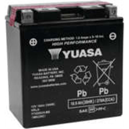 Yuasa AGM Battery - 12V - 18ah - YTX20CH-BS .82 Liter YUAM6220C_116907