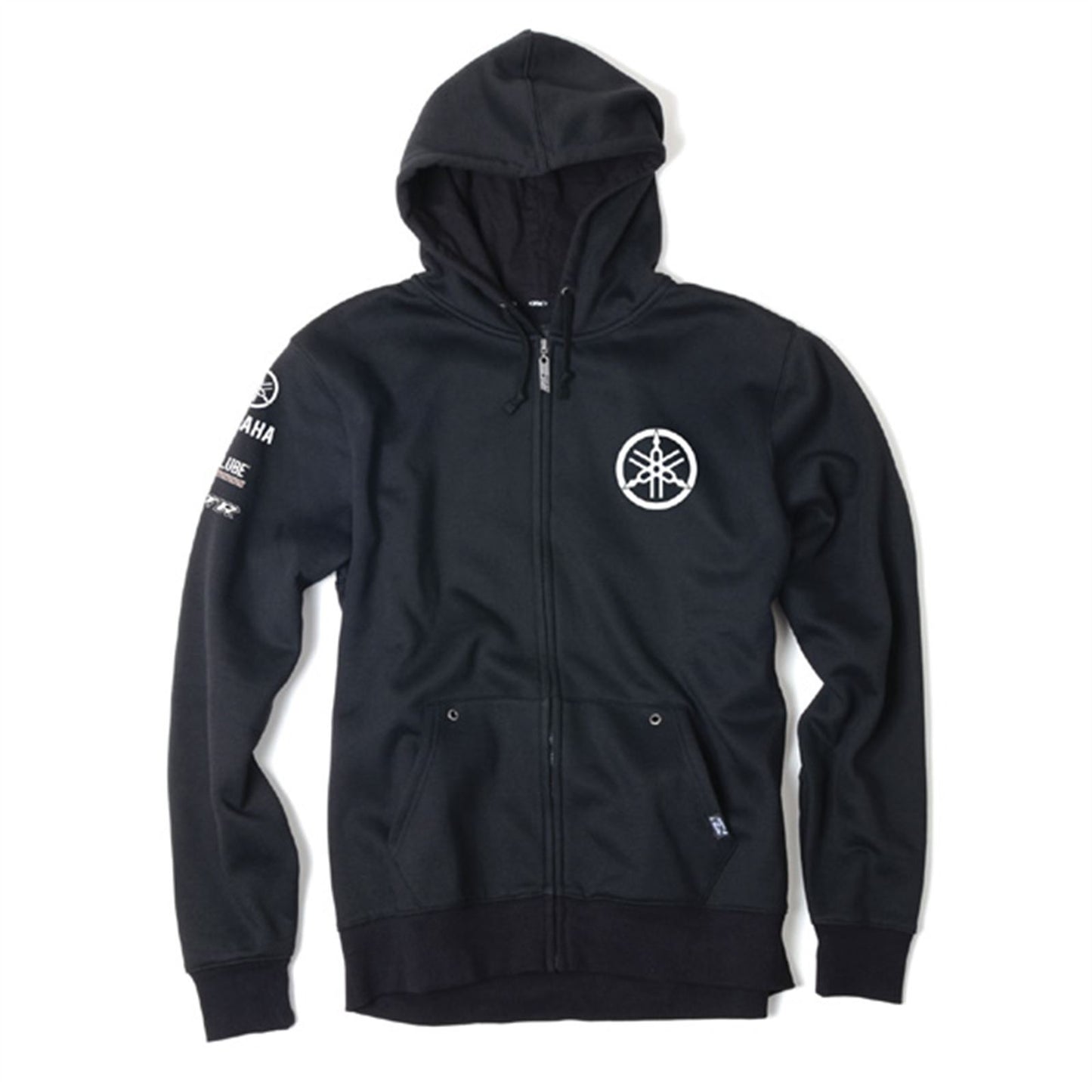 Factory Effex Yamaha Tuning Fork Zip-Up Hoodie - Black - Medium 16-88252_561648