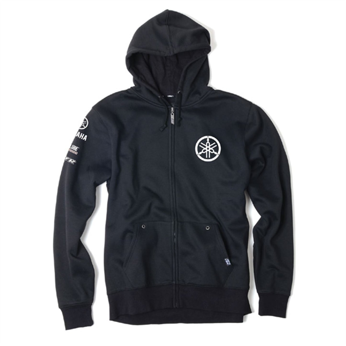 Factory Effex Yamaha Tuning Fork Zip-Up Hoodie - Black X-Large 16-88256_561650