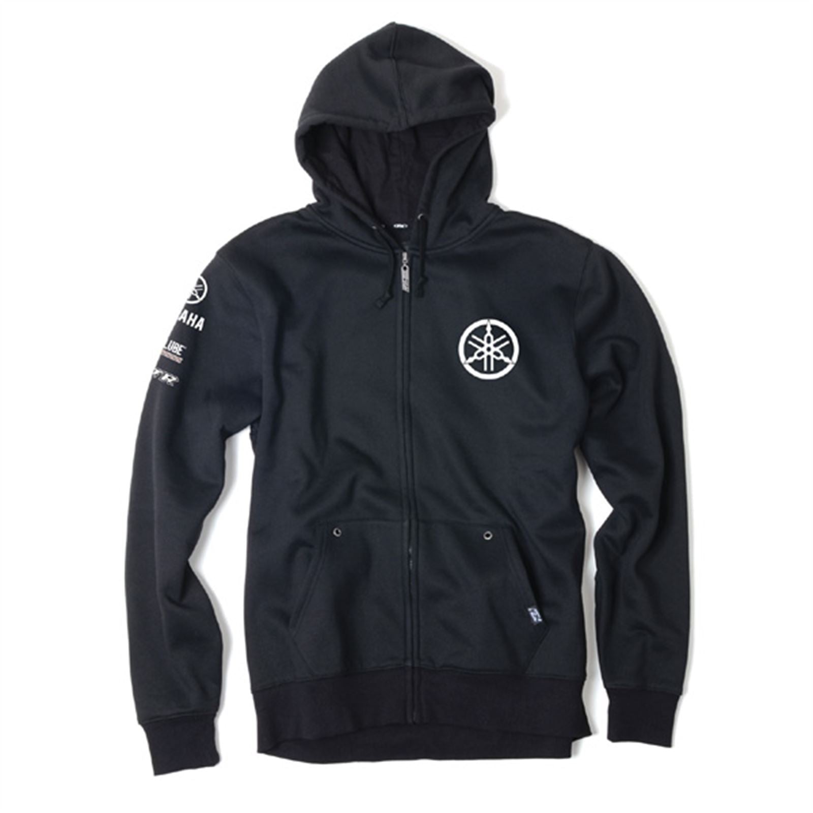Factory Effex Yamaha Tuning Fork Zip-Up Hoodie - Black X-Large 16-88256_561650