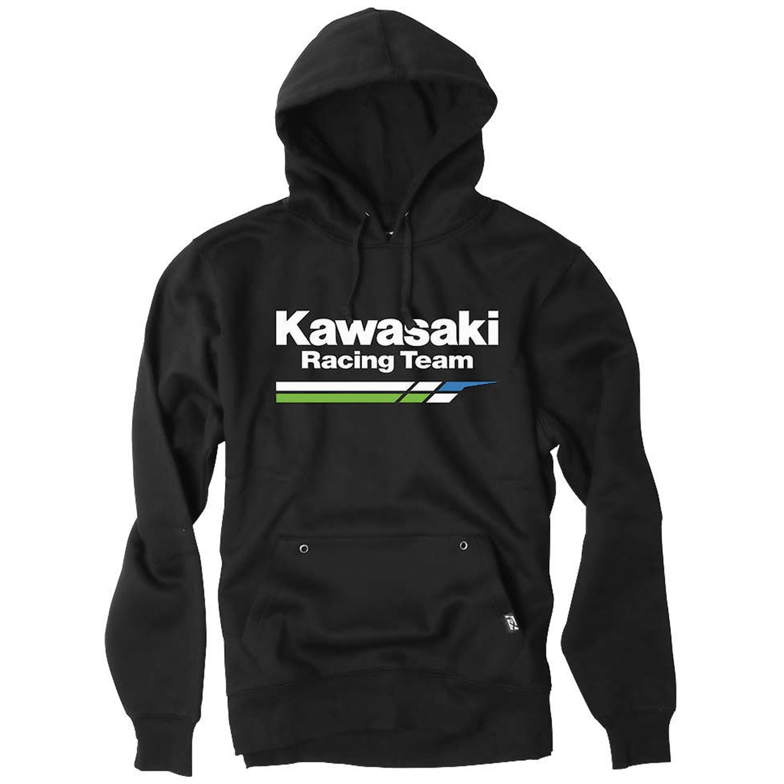 Factory Effex Kawasaki Racing Pullover Hoodie - Black - Medium 18-88122_116992