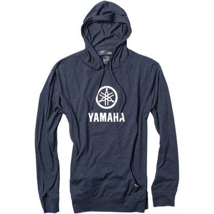 Factory Effex Yamaha Stacked Pullover Hoodie - Navy - Medium 20-88212_385875
