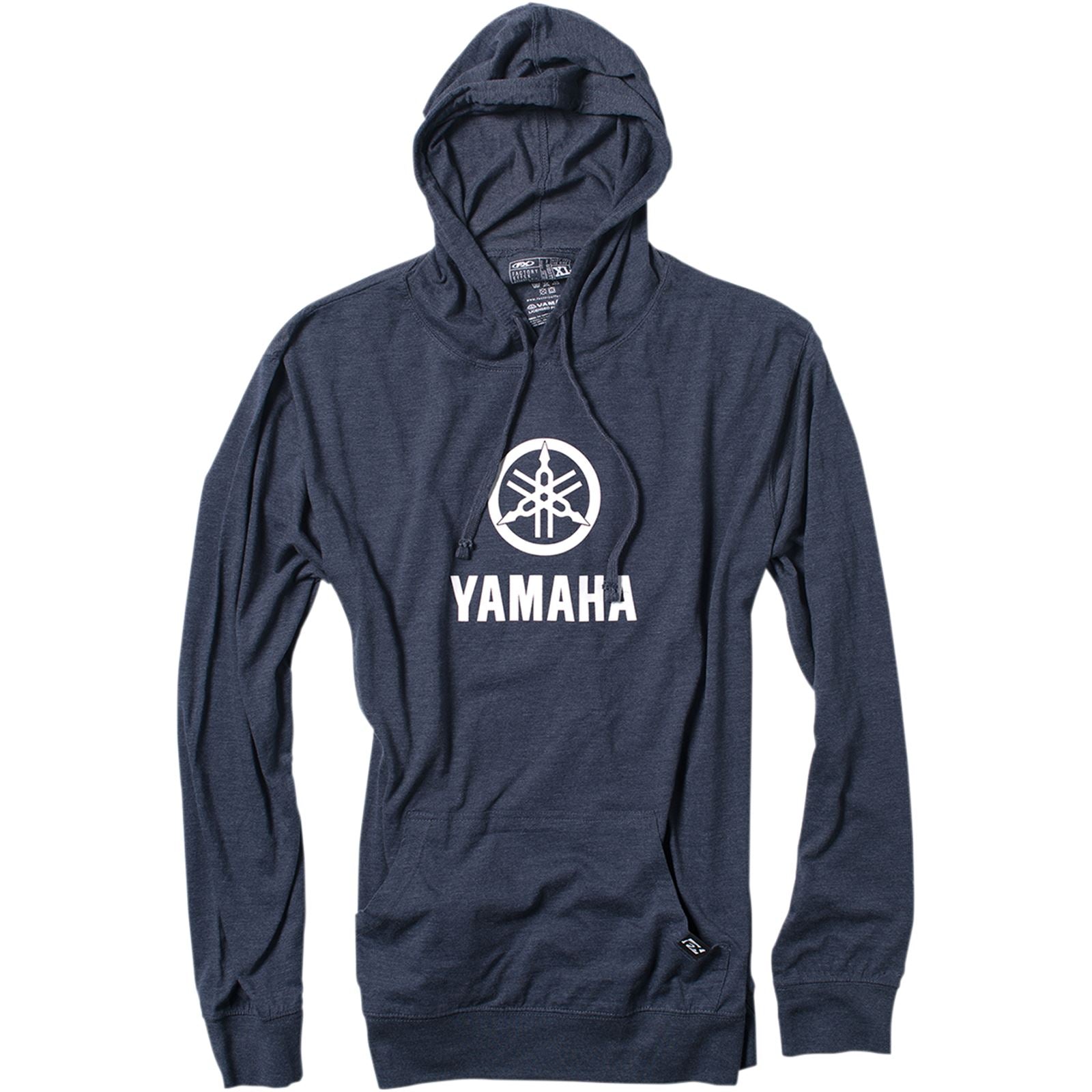 Factory Effex Yamaha Stacked Pullover Hoodie - Navy X-Large 20-88216_385877