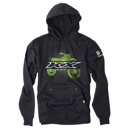 Factory Effex Youth Kawasaki Hoodie - Black - Small 19-83120_561728
