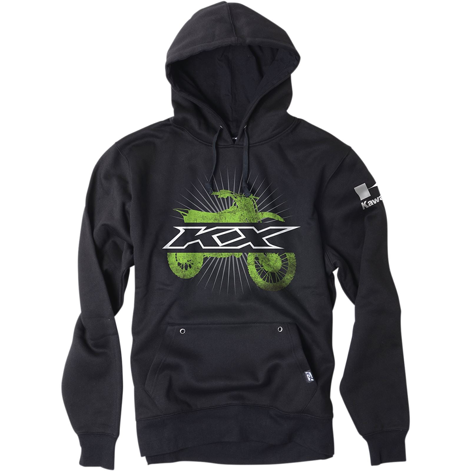 Factory Effex Youth Kawasaki Hoodie - Black - Medium 19-83122_385956