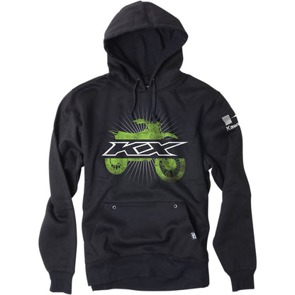 Factory Effex Youth Kawasaki Hoodie - Black - Medium 19-83122_385956