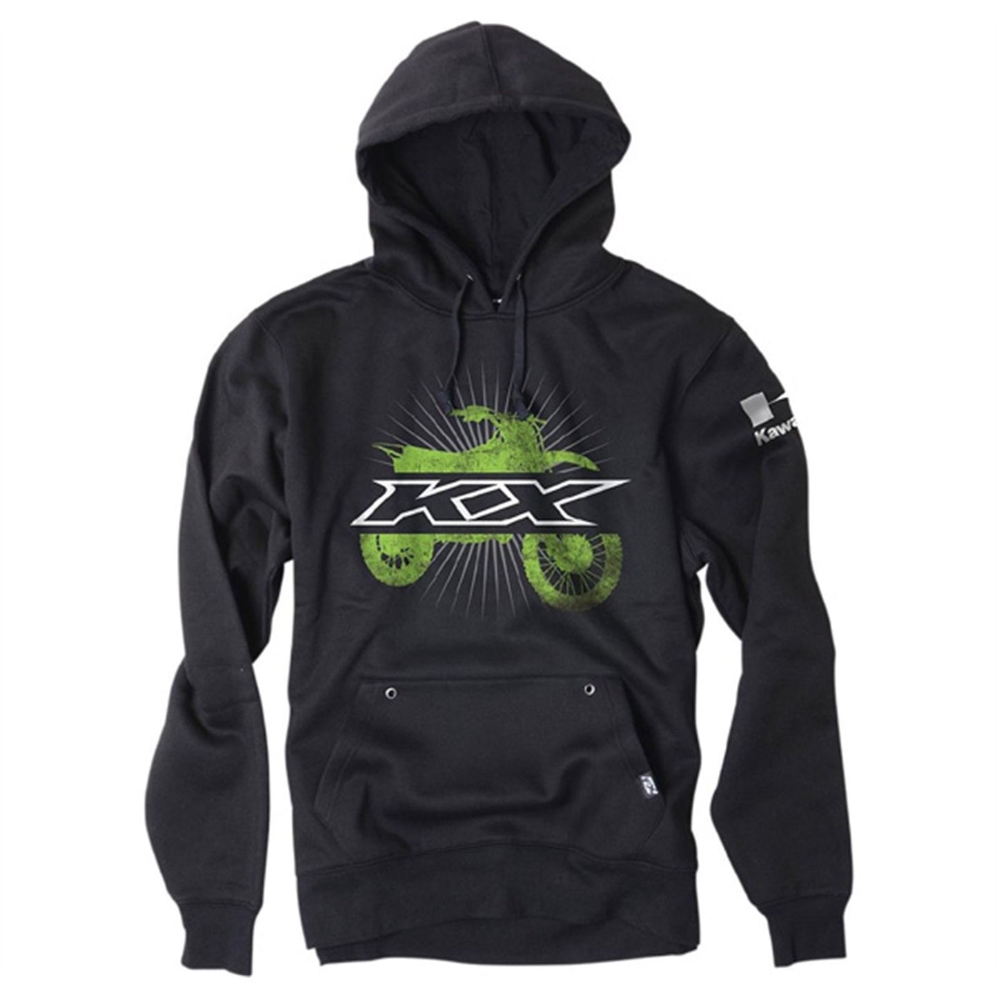 Factory Effex Youth Kawasaki Hoodie - Black - Medium 19-83122_561729