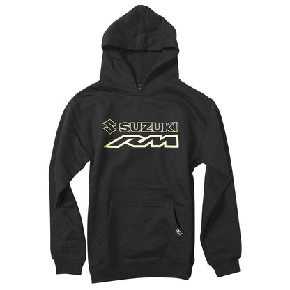Factory Effex Youth Suzuki RM Hoodie - Black - Small 19-83430_117020