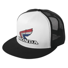 Factory Effex Honda Vintage Snapback Hat - White/Black 18-86302_117022