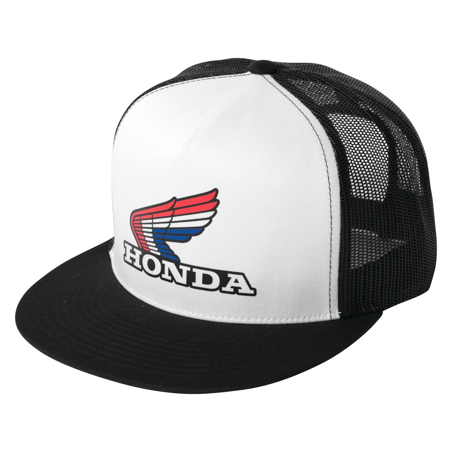 Factory Effex Honda Vintage Snapback Hat - White/Black 18-86302_561745