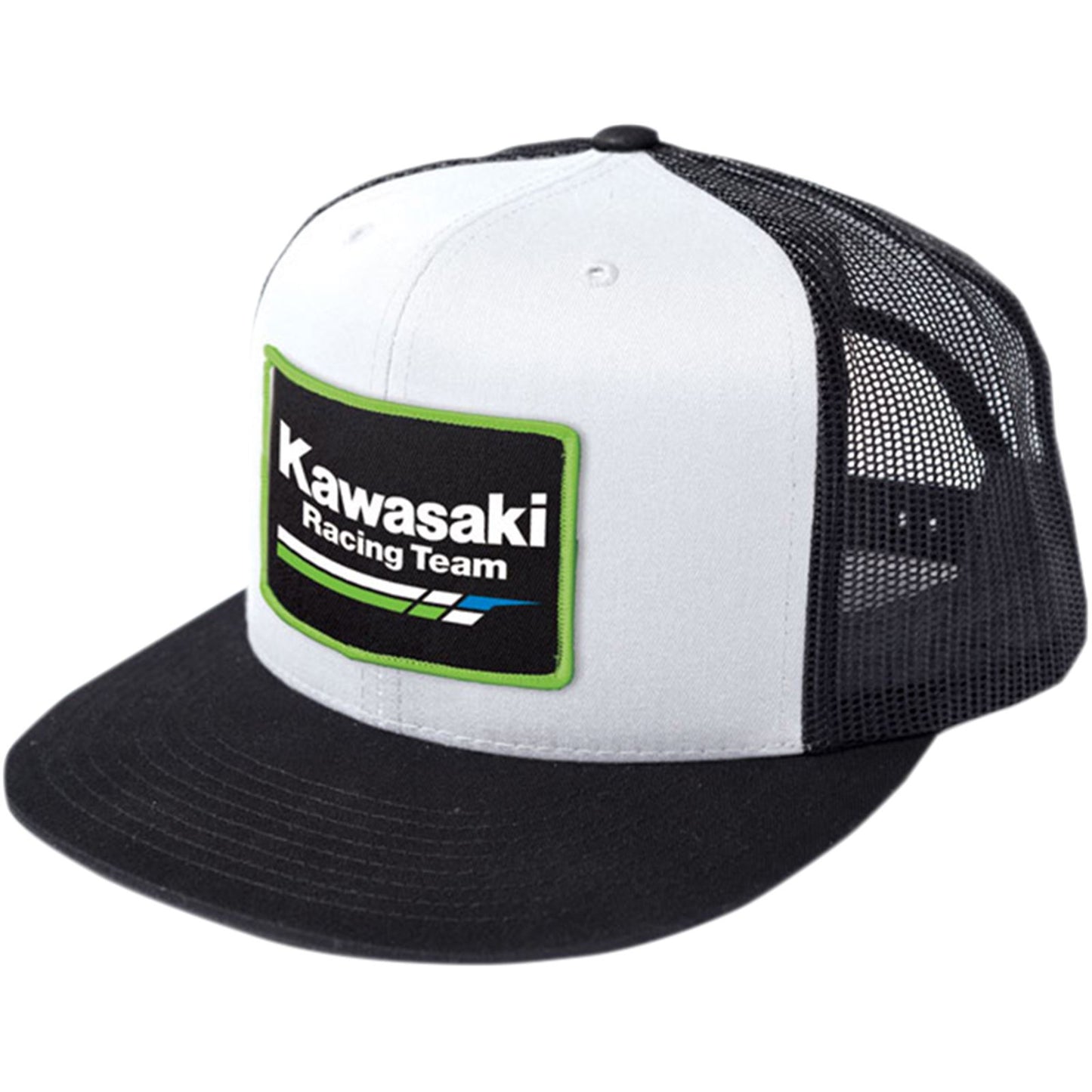 Factory Effex Kawasaki Racing Hat - Black/White 18-86100_385176