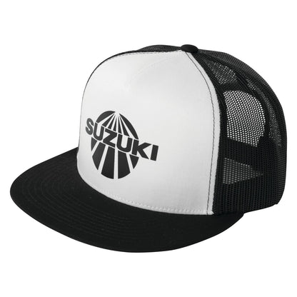 Factory Effex Suzuki Vintage Snapback Hat - Black/White 18-86402_561771