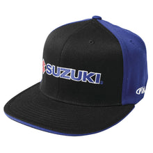 Factory Effex Suzuki Flexfit® Hat - Black/Blue _117043