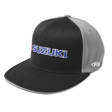 Factory Effex Suzuki Flexfit® Hat - Black/Grey_117044