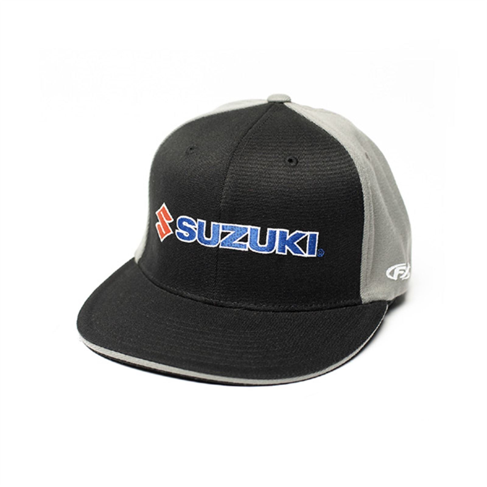 Factory Effex Suzuki Flexfit® Hat - Black/Grey_561779