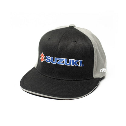 Factory Effex Suzuki Flexfit® Hat - Black/Grey_561779