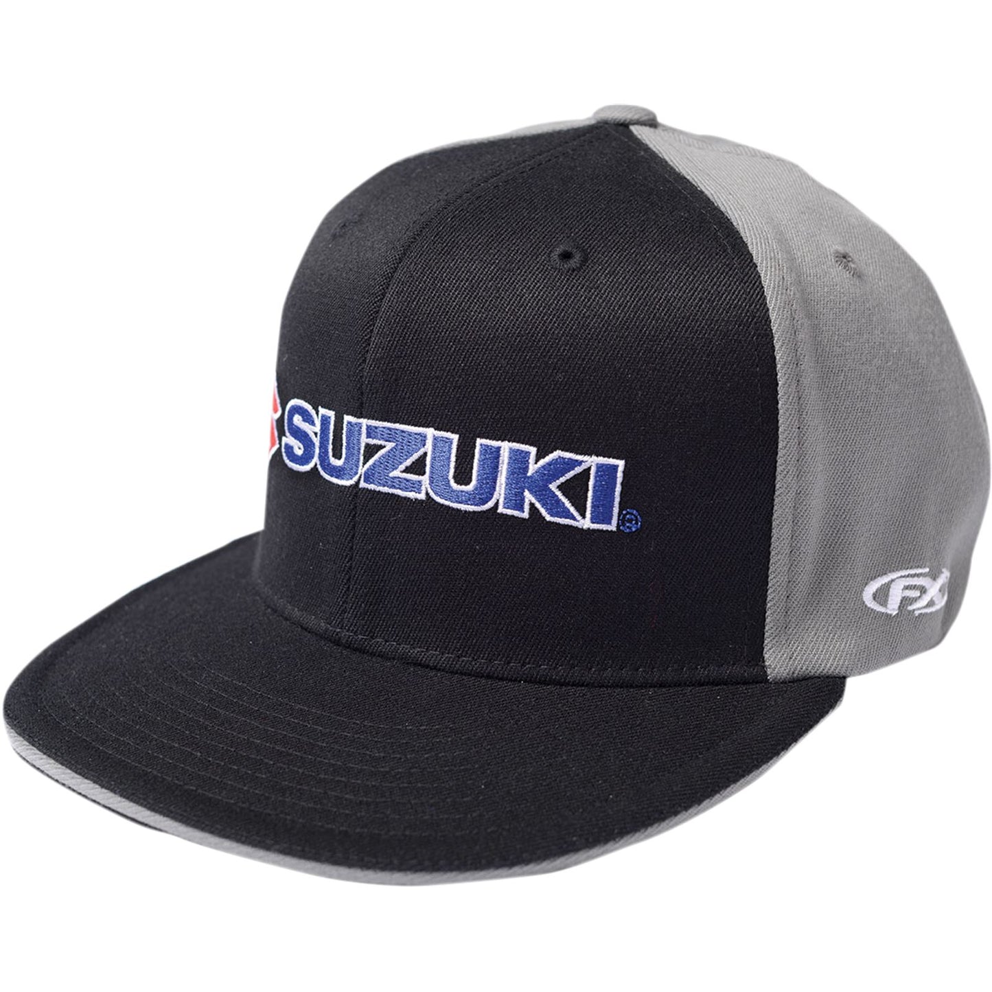 Suzuki Flexfit® Hat - Black/Grey - Large/X-Large_385171