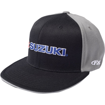 Suzuki Flexfit® Hat - Black/Grey - Large/X-Large_385171